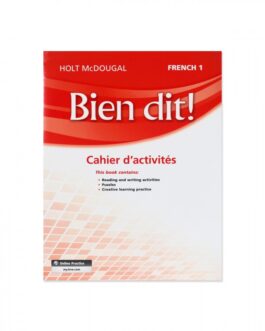 H.S  Bien Dit! French 1 workbook
