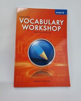 HS Vocabulary Workshop Level- G