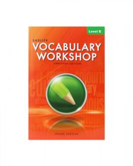 HS Vocabulary Workshop Level-E