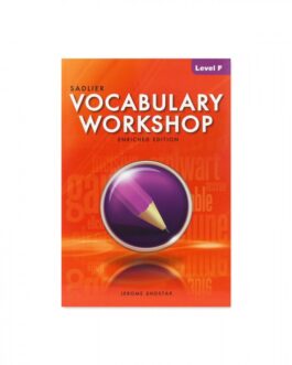 HS Vocabulary Workshop Level-F