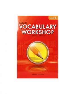 HS Vocabulary Workshop Level-D