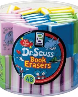G.S Dr.Seuss Eraser Book Shaped