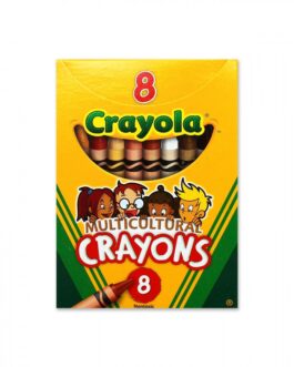 G.S Multicultural Crayola 8pk