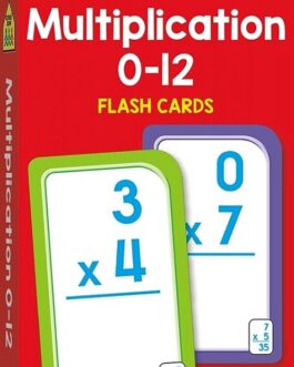 G.S Multiplication 0-12 Flash Cards