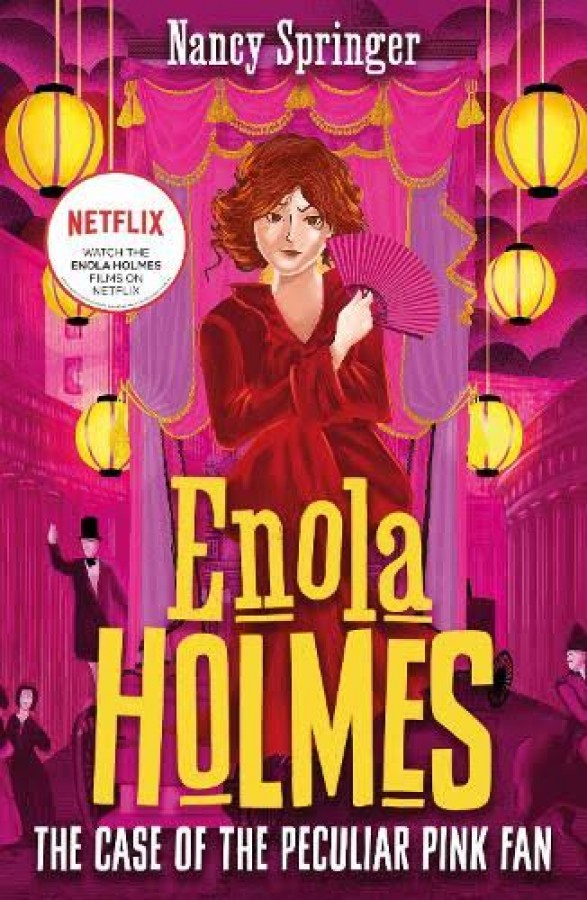 G.S Enola Holmes The Case Of The Peculiar Pink Fan